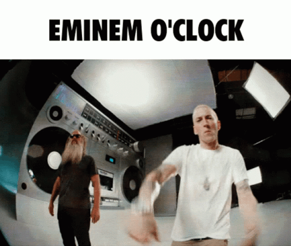 Eminem O'clock Time GIF