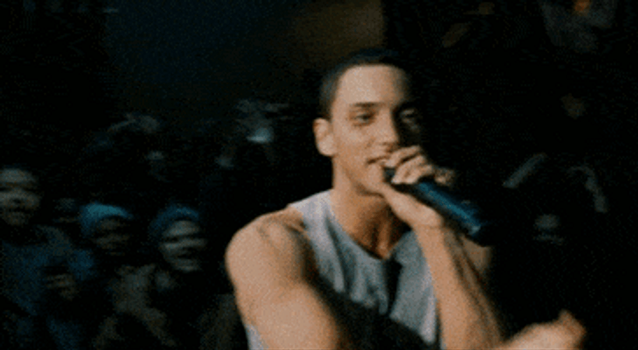 Eminem Rap Battle GIF