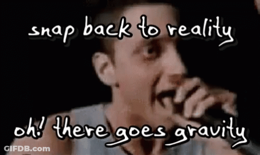 Eminem Snap Back To Reality GIF