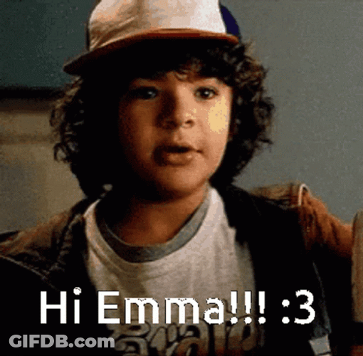 Emma Hi Hey GIF