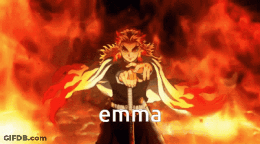 Emma Kinetsu Rengoku Demon Slayer GIF