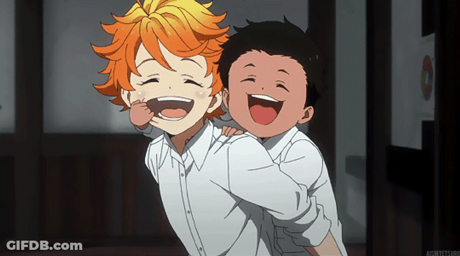 Emma Phil The Promised Neverland GIF