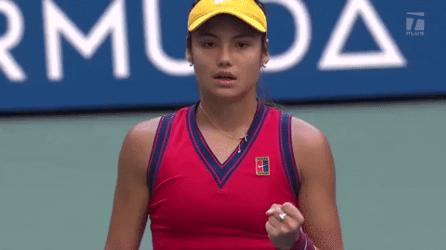 Emma Raducanu Come On GIF