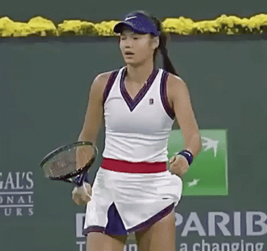Emma Raducanu Frustrated GIF