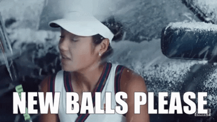 Emma Raducanu New Balls Please GIF