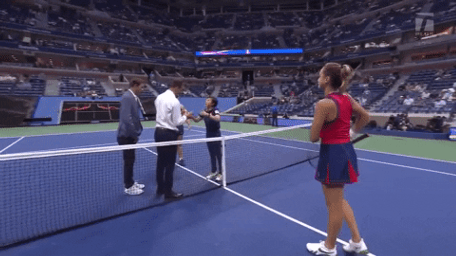 Emma Raducanu Vs. Maria Sakkari GIF