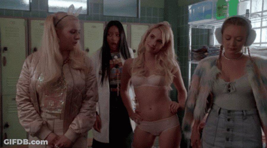 Emma Roberts And Friends GIF