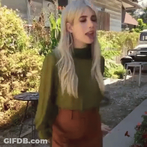 Emma Roberts Dancing GIF
