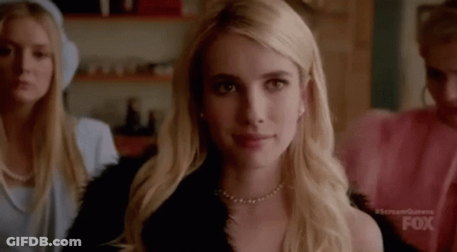 Emma Roberts Hair Flip Sassy GIF