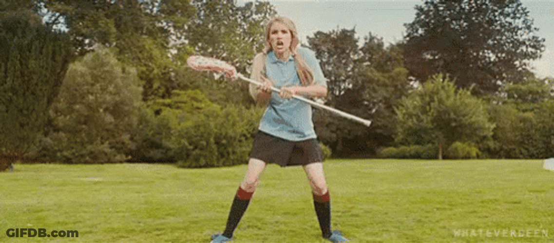 Emma Roberts Lacrosse Wild Child GIF