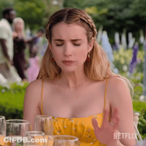 Emma Roberts No Way GIF