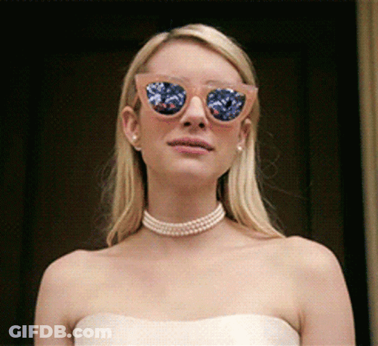Emma Roberts You Can All Suck It GIF
