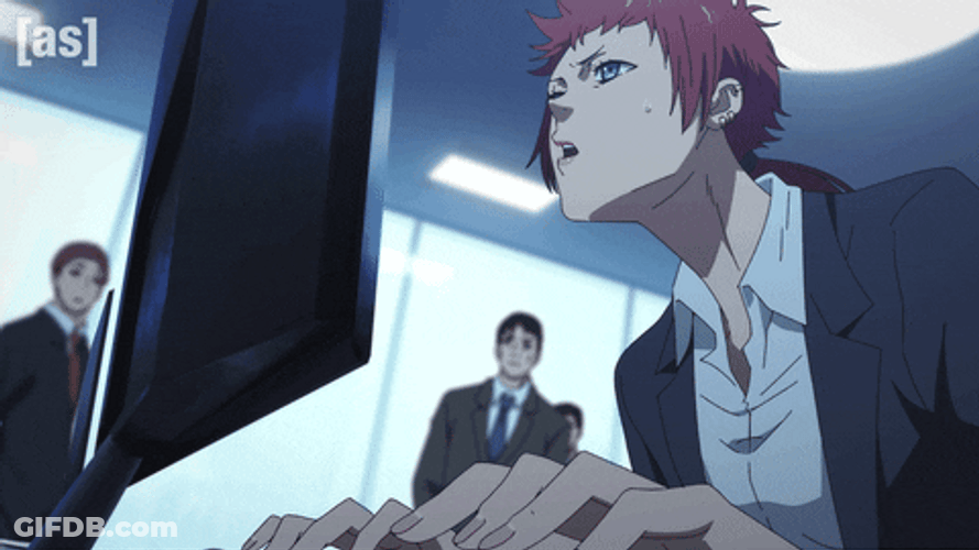 Emma Samanda Head Down Working Hard GIF