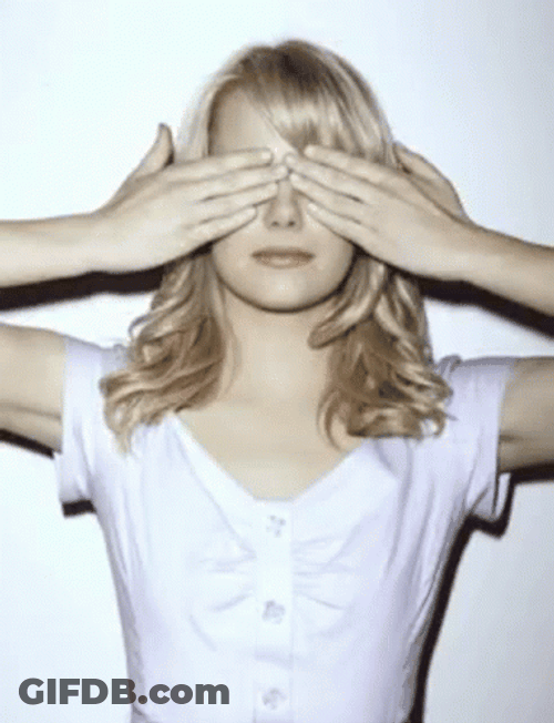 Emma Stone Various Reactions Compilation GIF