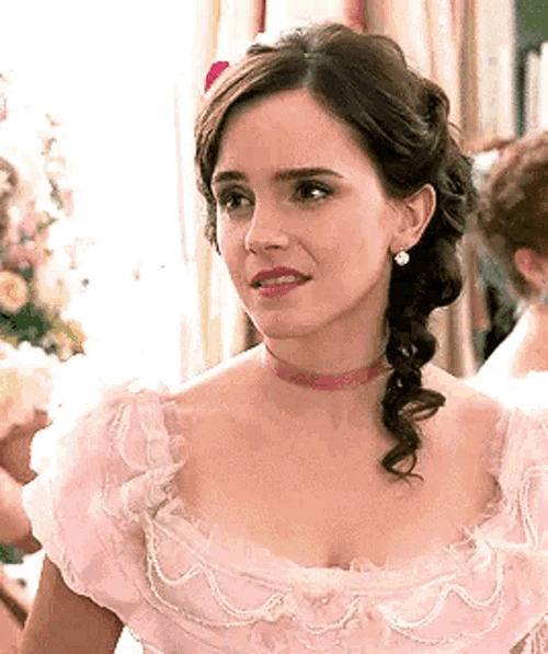 Emma Watson Teary Eyes Speaking GIF
