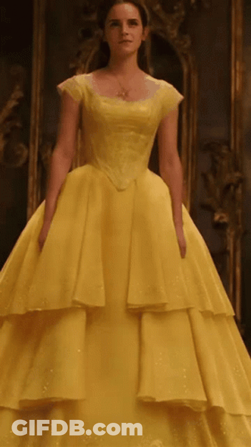 Emma Watsons As Belle GIF