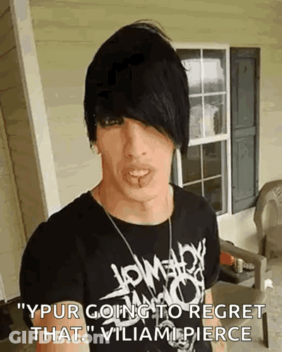 Emo Awkward GIF