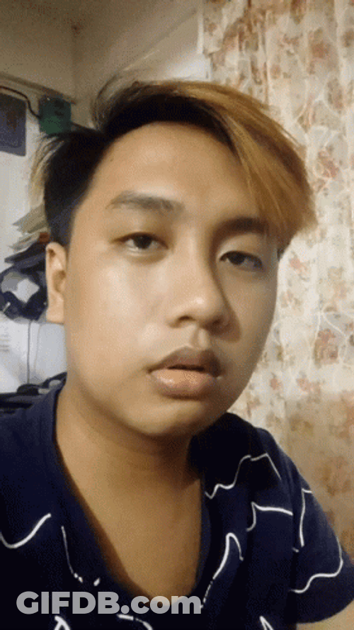Emo Guy Doing The Rock Eyebrow Meme GIF