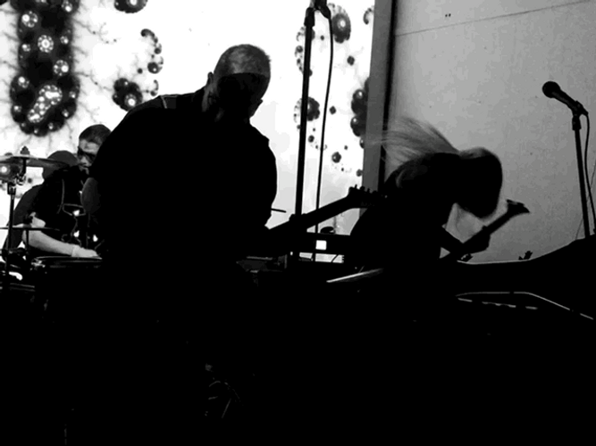 Emo Metal Rock Band Headbang GIF