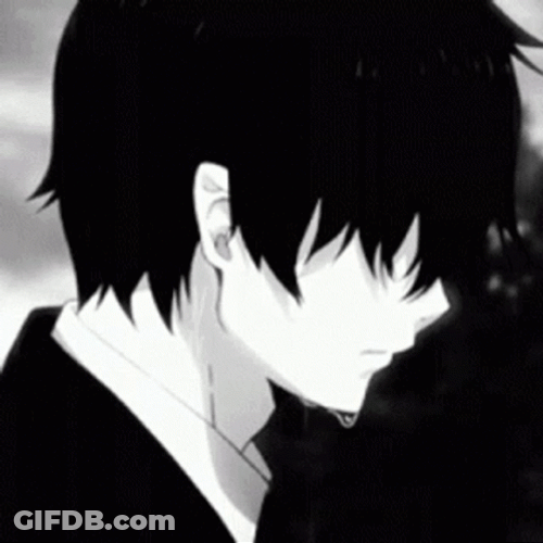 Emo Sad Anime Boy GIF