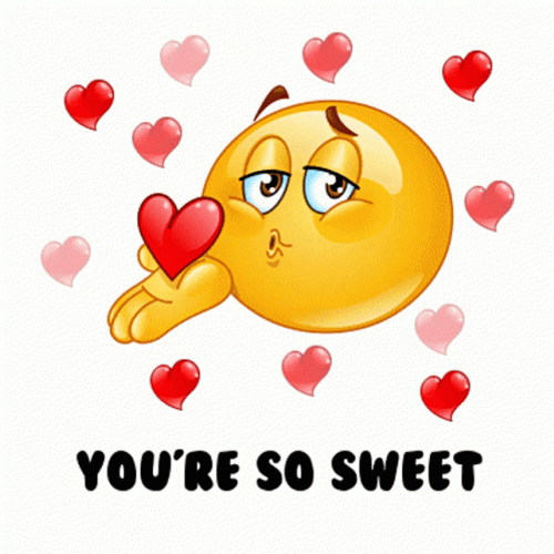 Emoji Blowing Kisses So Sweet GIF