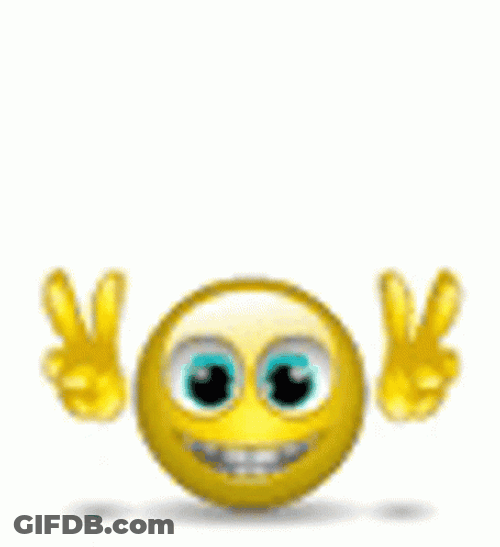 Emoji Cross Fingers GIF