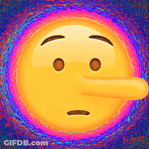 Emoji Lies Ok GIF