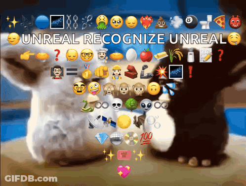 Emoji Screen With Unreal Recognize Unreal GIF