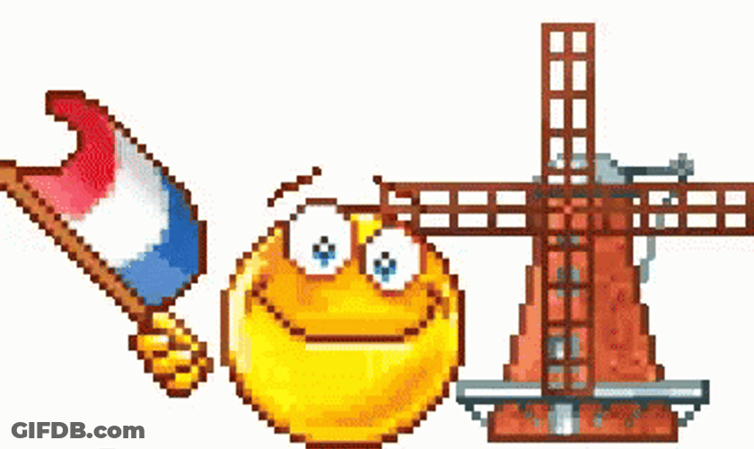 Emoji Wave Flag Of Netherlands GIF