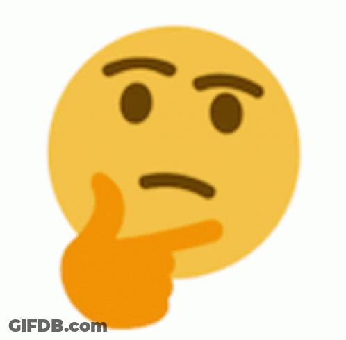Emoji Wondering GIF