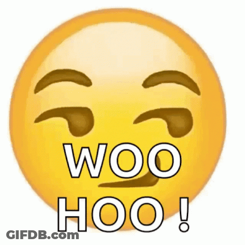 Emoji Wooo Woo Hoo GIF