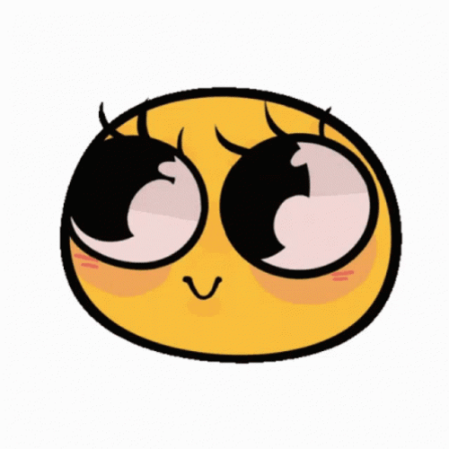 Emojie Batting Eyes GIF