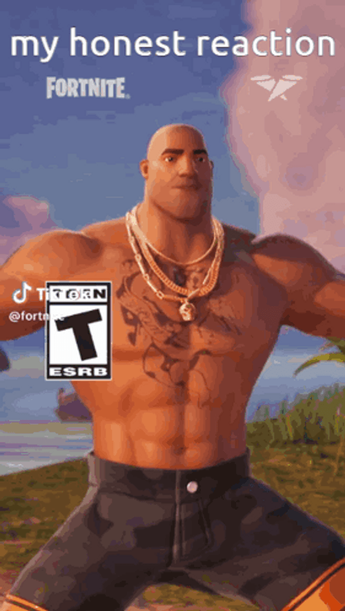 Emote Fortnite Poker Face GIF