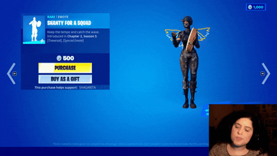Emote Fortnite Shanty For A Squad GIF