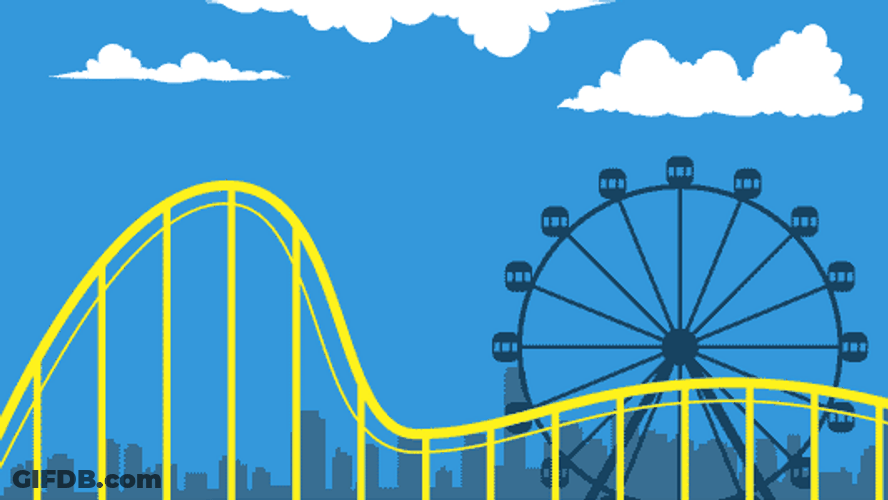 Emotional Animation Park Rides GIF
