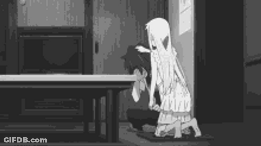 Emotional Anime Scene Comfort Hug GIF