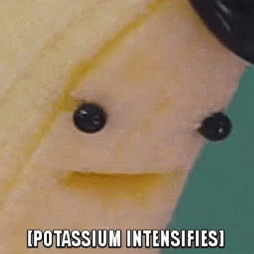 Emotional Banana Potassium Intensifies Meme GIF