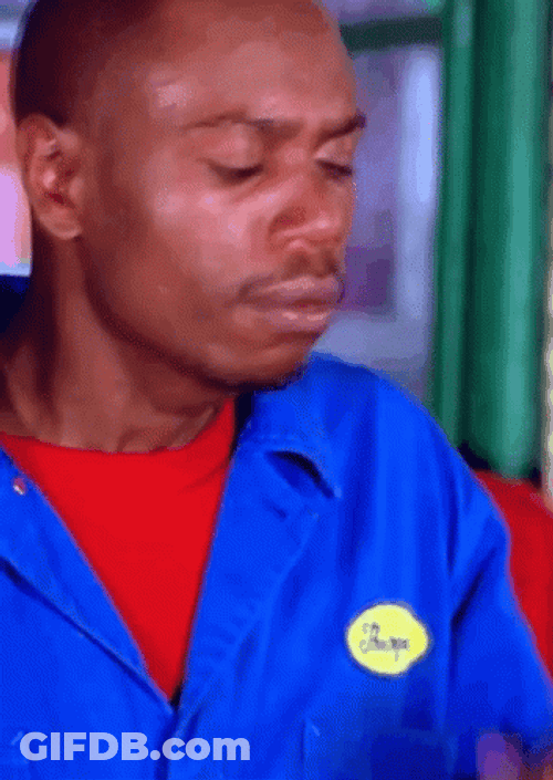 Emotional Dave Chappelle GIF