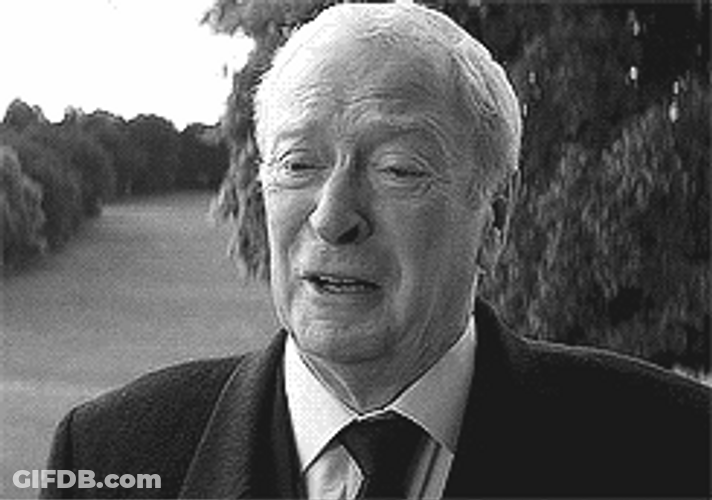 Emotional Michael Caine I Failed You GIF