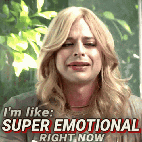 Emotional Nick Kroll Crying GIF