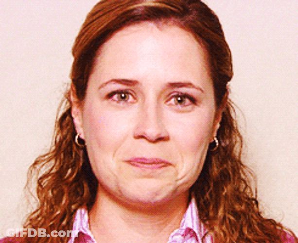 Emotional Smile Jenna Fischer GIF