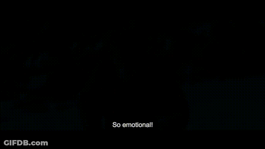 Emotional Woody Harrelson GIF
