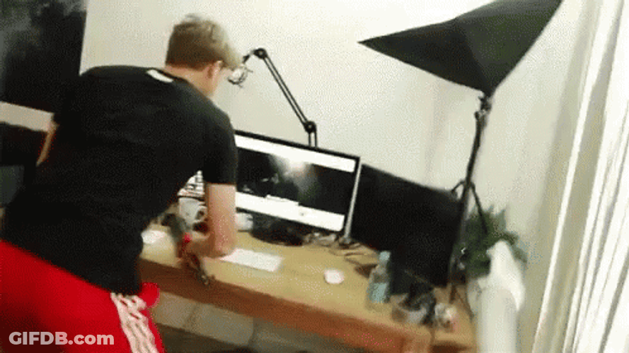 Emotions Got Me Breakin It GIF