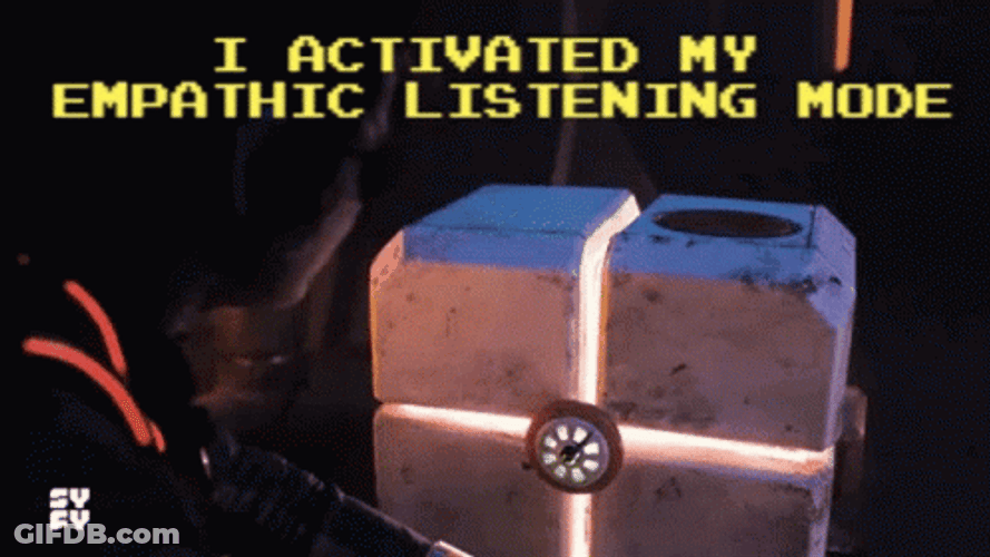 Empathy Activated Listening Mode GIF
