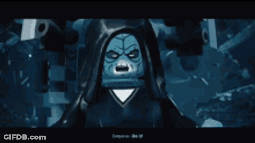 Emperor Palpatine Lego Star Wars GIF