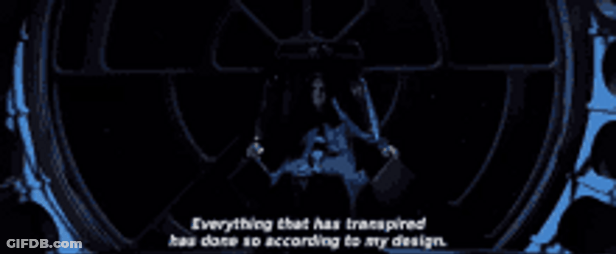Emperor Palpatine's Throne Room GIF