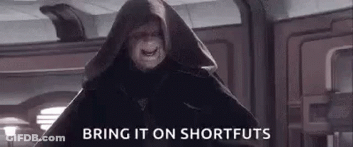 Emperor Palpatine Screaming In Hooded Cape GIF