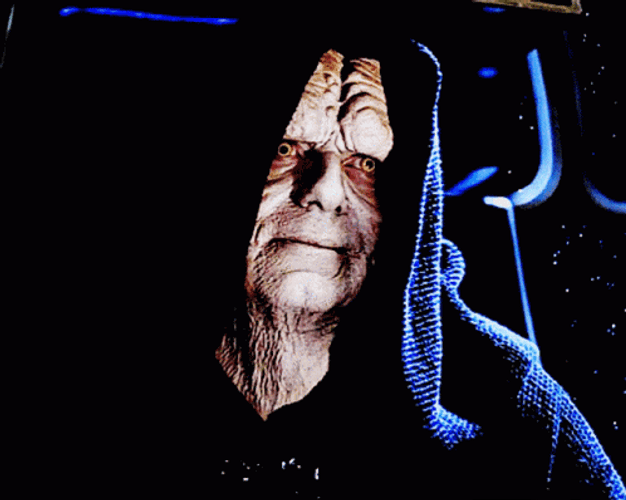 Emperor Palpatine Star Wars Cute Smile GIF