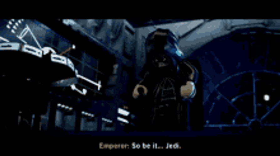 Emperor Palpatine Star Wars Lego GIF