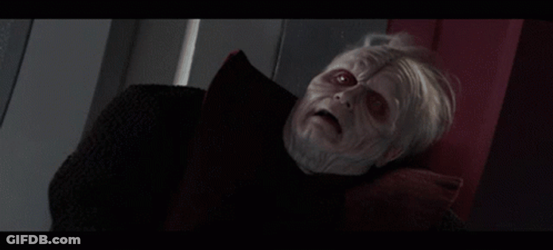 Emperor Palpatine Star Wars Smiling GIF